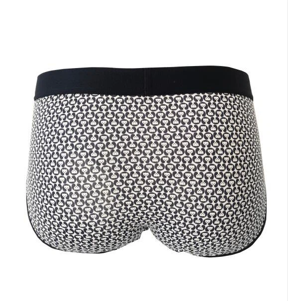 Breathable And Lightweight Printed Men's Briefs